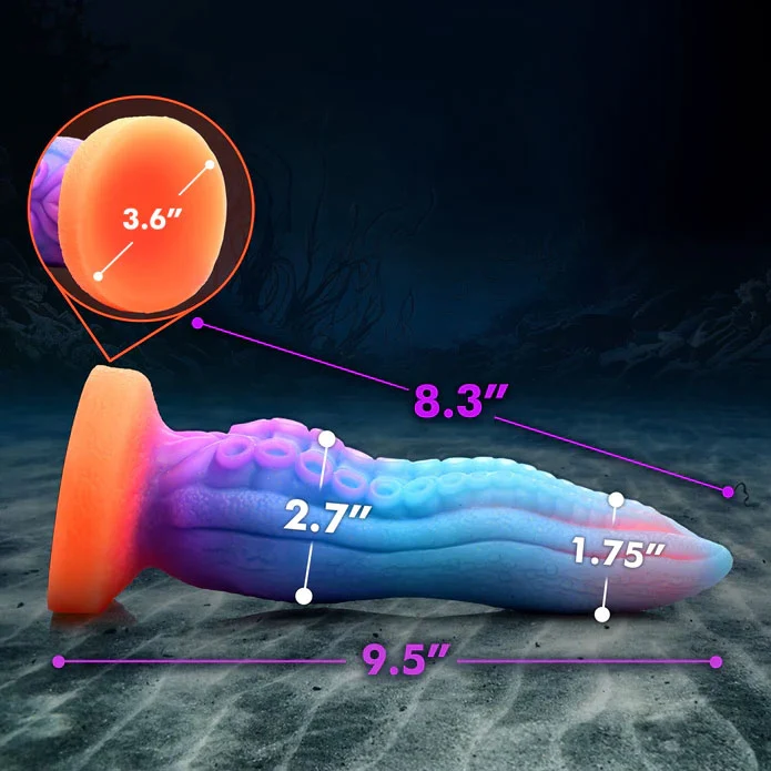 Magic Tentacle Dildo - Glow in the Dark - Image 6