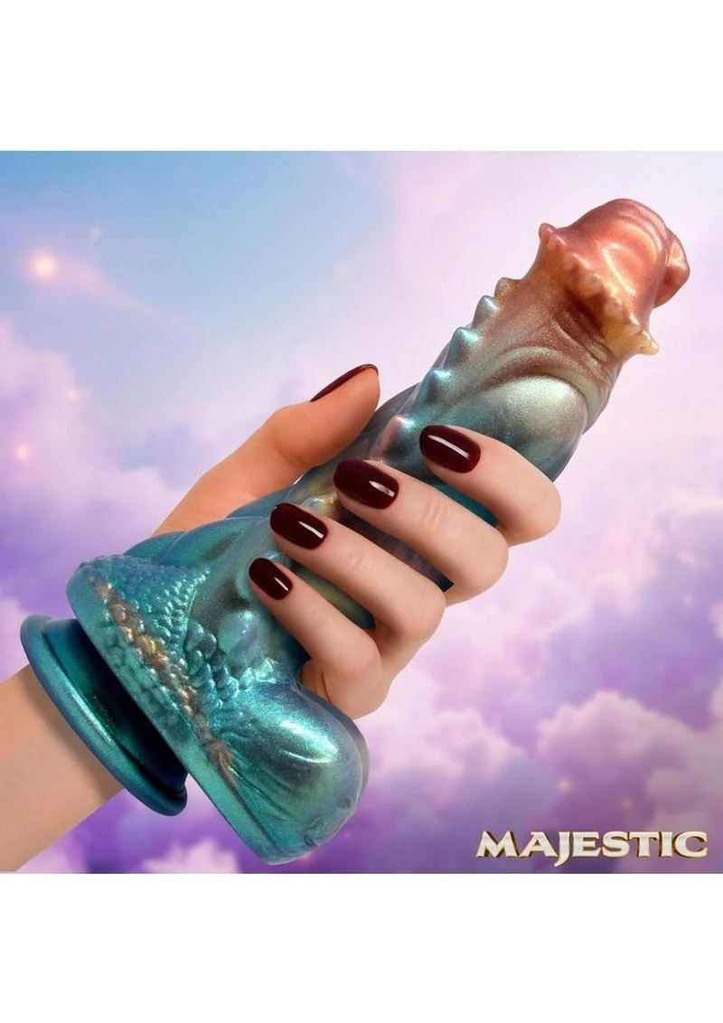 Seraphina Dragon Scale Silicone Dildo - Image 2
